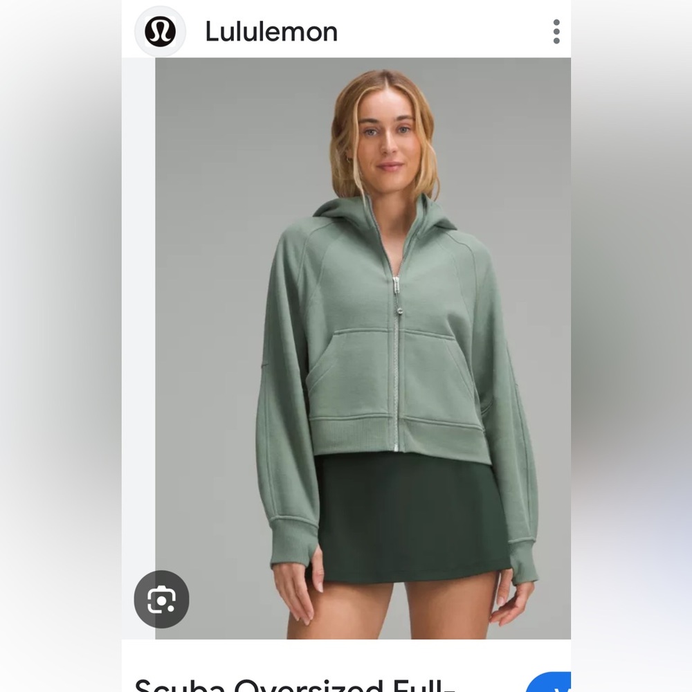 Full zip overrsized hoodie